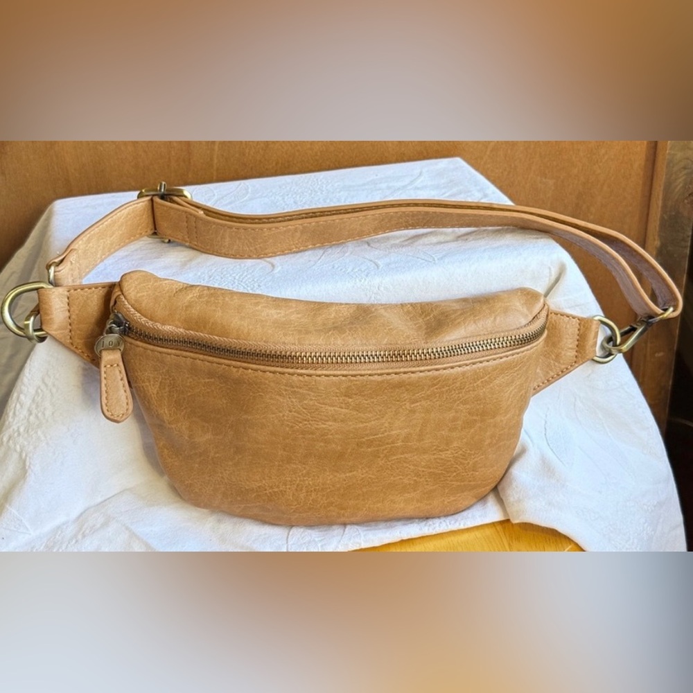 Women's Tan Waist Bag